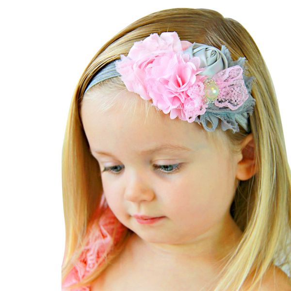 

детские милые девушки цветок кружева дизайн оголовье головные уборы одежда фотография опора партии подарок, Slivery;white