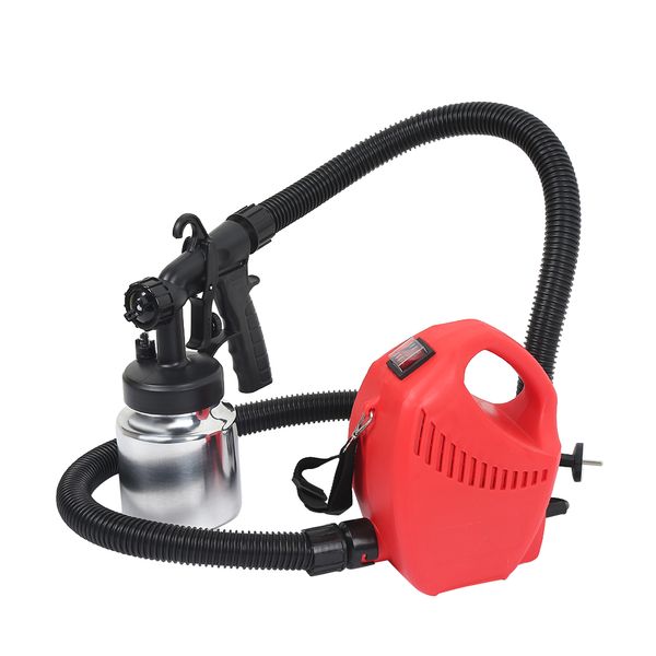 

gt - 004a - 600 800ml container electric paint sprayer gun adjustable spray output wide application for coating doors windows