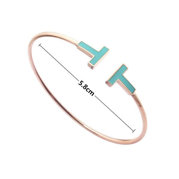 

tbb31 fashion bangle official website new arrival stainless steel for women birthday gift stone tt oil bangle popular gift, Gray