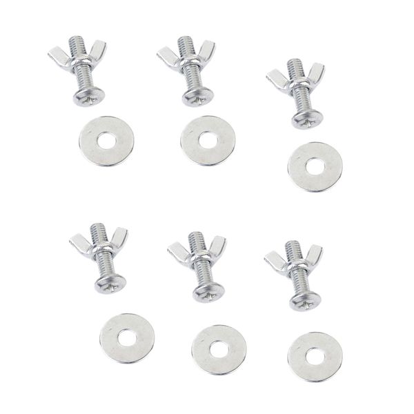 

3x bird breeding nest box diy screw kits fitting nesting lock anti-bite ring