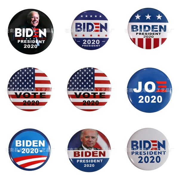 

donkey metal biden badge lapel pin pins 10 1 pcs xy0029 #221, Silver