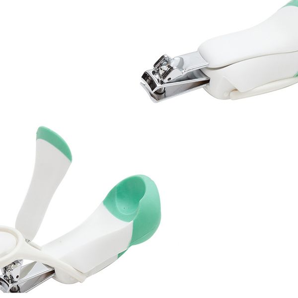 

pocket mini metal nail clipper cutter baby magnifying finger toe glass trimmer manicure pedicure care scissors tools for baby