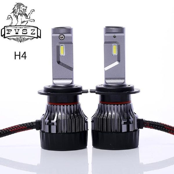 

2pcs dc12v 24v h4 hb2 9003 mini led car headlights far and near lights one refit super spotlight bulb high and low white bulb