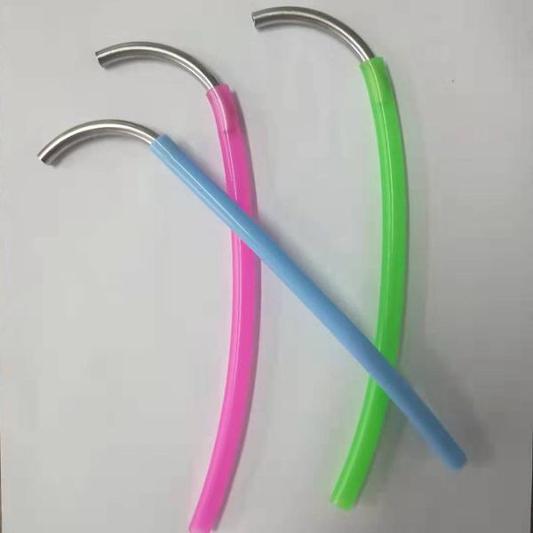 

creative silicone bracelet straw stainless steel outdoor sports portable bracelet drinking straws folding wristband drinking straws rra2582, Golden;silver