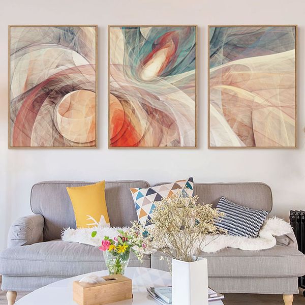

elegant poetry stone geometric abstract pattern decoration canvas painting art print poster picture wall painting home decoratio