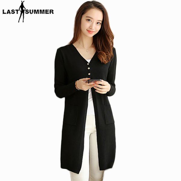

new fashion spring 2019 women sweaters cardigans casual warm long design female knitted sweater coat cardigan sweater lady, White