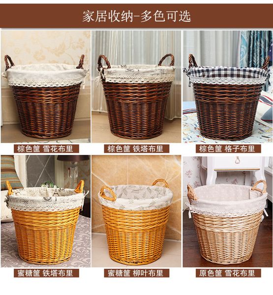 

dirty hamper rattan storage basket laundry basket dirty clothes rattan with ears dirty clothes storage basket laundry bucket b