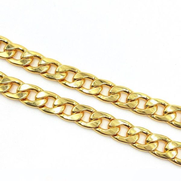 

usenset 11мм из нержавеющей стали 18k позолоченный кубинский снаряженная собак pet cat или звено цепи воротник зоотоваров, Silver