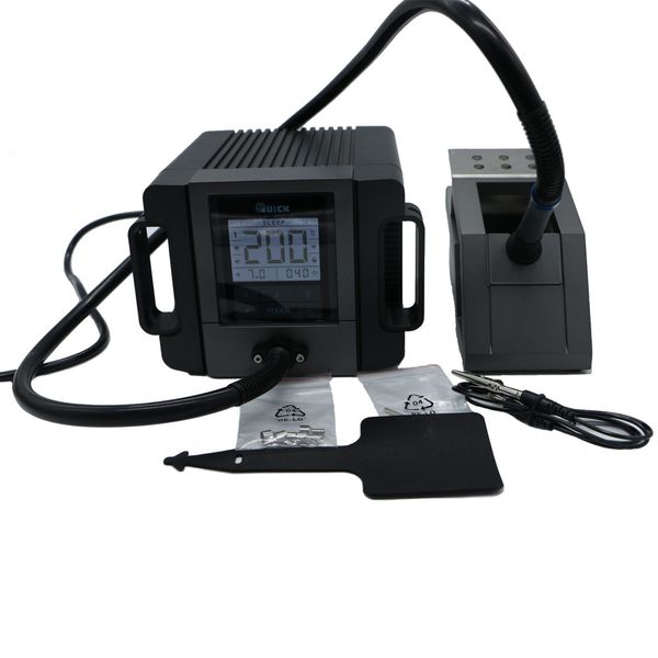 

original quick tr110 rework station for lapmotherboard repair soldering station demolition ic air gun welding