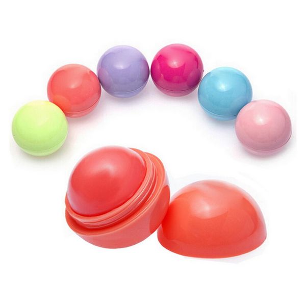 

Симпатичные Круглый Бальзам Для Губ Мяч Увлажняющий Помада Фруктовый Вкус Губ Пр