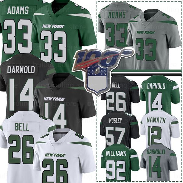 jamal adams black jersey