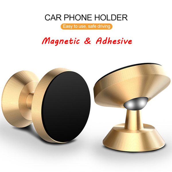 Magnethalter für Telefon im Auto-Telefon-Halter-Standplatz Aluminiumlegierung Universalauto-Handy-Halter-Standplatz mit Kleinpaket