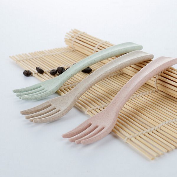

Baby Safety Feeding Food Fork Baby Infant Environmental Flatware Fork
