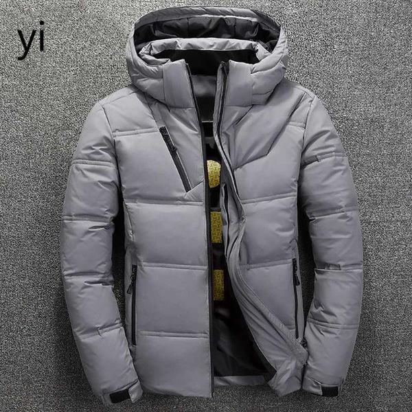 

yi 2019 winter jacket mens quality thermal thick coat snow parka male m-3xl108, Black