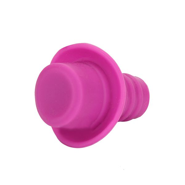 

food-grade silicone homburg bottle sers keep the fresh beer flavor bottles red cowboy hat wine ser