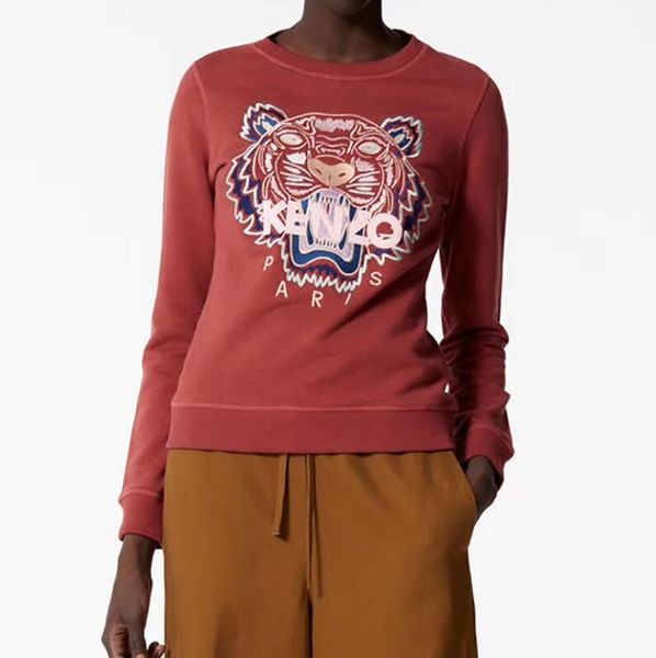 

вышитые головы тигра мужские толстовки 2020 весна осень муж повседневный hoodies толстовки мужские твердые вершины цвет толстовки толстовка, Black