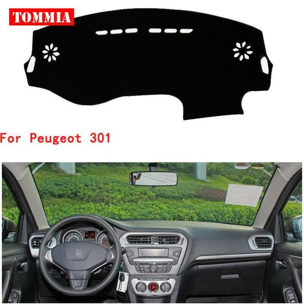 

for peugeot 301 car dashboard cover non slip dash mat sun shade carpet pad