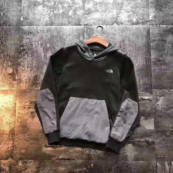 

19ss new luxurious brand design the north hooded hoodie men women fashion casual streetwear sweatshirts outdoor face sweatshirt, Gray;blue