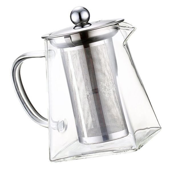 

glass tea pot with removable infuser, 260/450/650ml for loose leaf tea