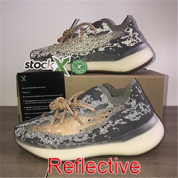 

hot sale kanye west 380 чужеродные mist 3m светоотражающие кроссовки clay beluga тройной черный белый мужские ботинки женщин