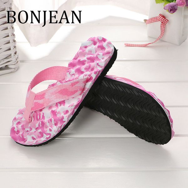 

camouflage shoes for women 2019 flower pattern flip flops for lover summer wedges slippers outside beach slippers bj1320, Black