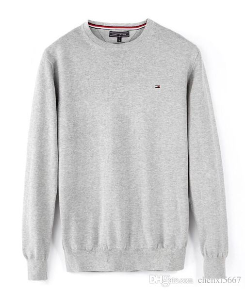

2018 new men's twisted needle sweater knitted cotton round neck sweater pullover sweater male size -xxl, White;black