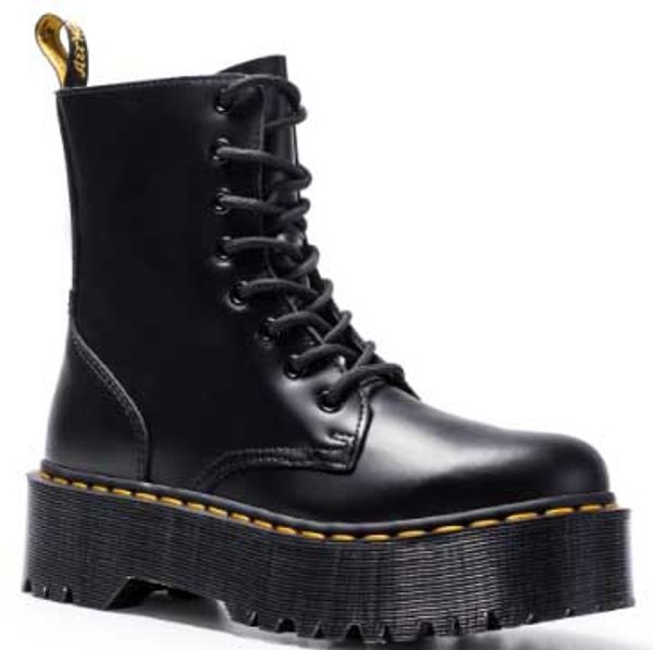 

1460 platform martens zip boots fashion designer full leather work shoes winter motorcycle boots white for man women black white eur 34-41