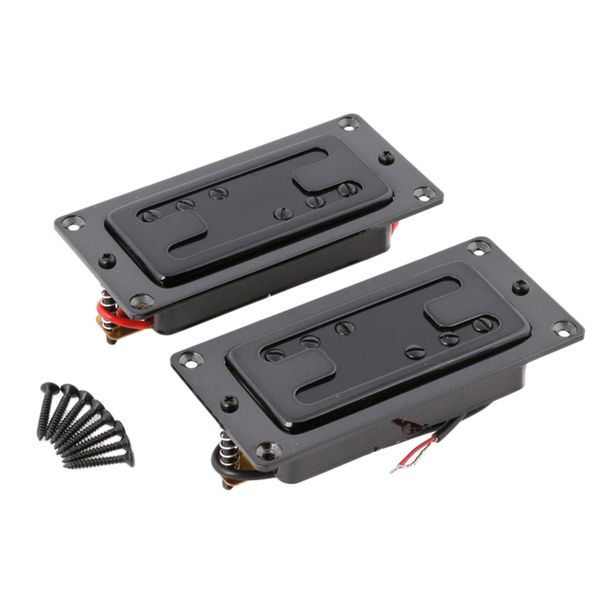 

pickup 3 strings for electric guitar with set double black upright