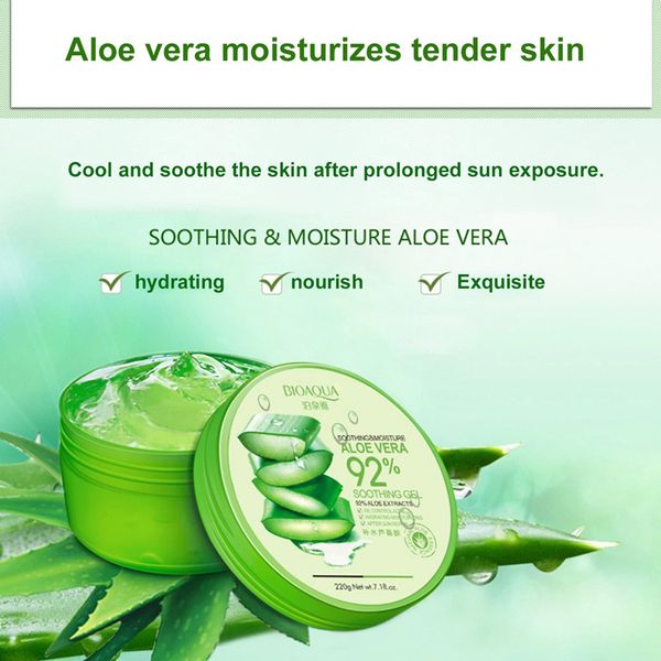 

2018 pure organic aloe vera gel cream hyaluronic acid ma k oothing moi ture hydrating oil control kin care 660297