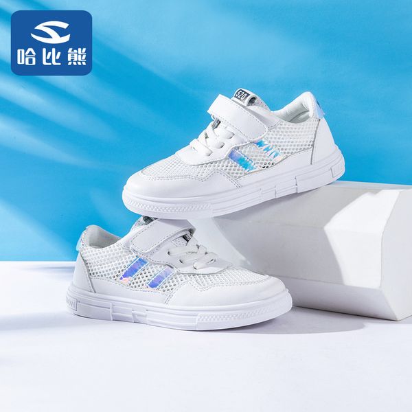 

2020 spring summer children's fashion sneakers new boys girls sprt shoes shellfish sneakers casual white shoes for kids eu 26-37