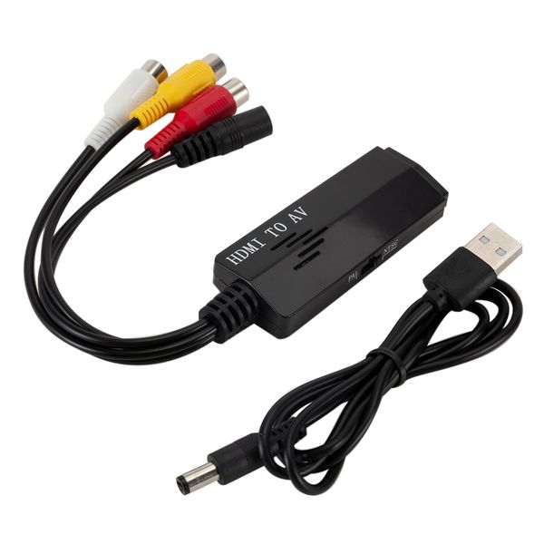 

hdmi to av rca hd audio video converter cord male female