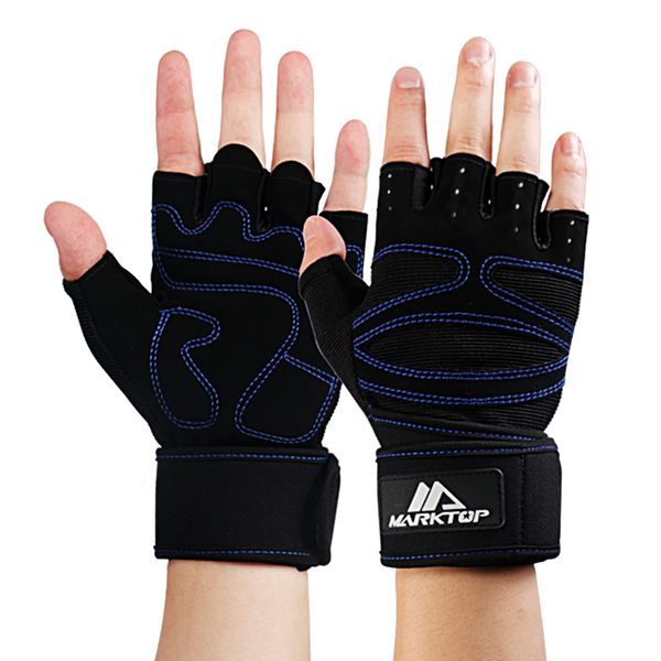 

markweight lifting glove breathable half finger sport gym gloves fitness exercise training anti slip with waist support 5052