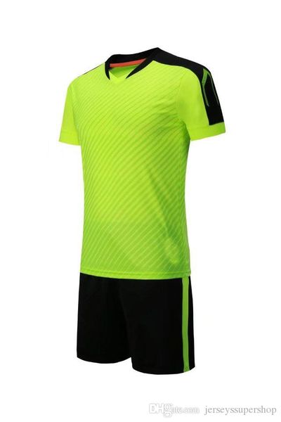 

fc green lastest men football jerseys outdoor apparel football wear juv suit, Black