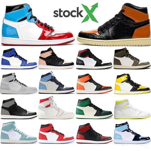 

1 high og court purple basketball shoes bred toe chicago game royal mens 1s 3 shattered backboard sport us13 sneakers trainers 40-47