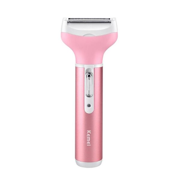 

afeitadora kemei km-6637 electric shaver 4 in 1 rechargeable hair trimmer women hair removal machine epilator eyebrow nose trimmer razor