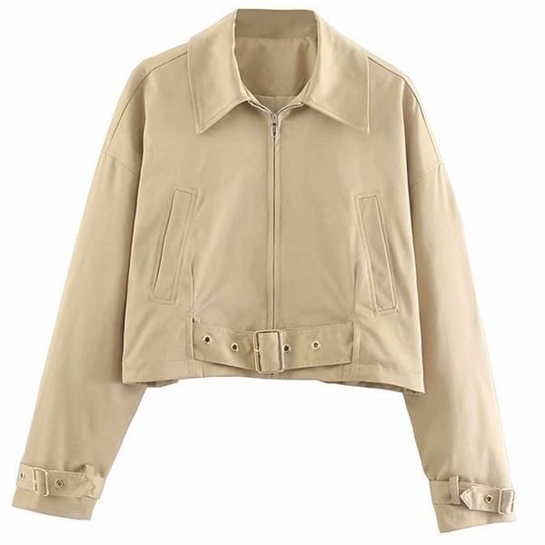 

short jacket students streetwear casual harajuku autumn women bomber jacket women coat zipper coat casual short outwear, Black;brown