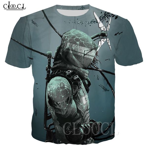 

Death Stranding Game Tshirt Men Women Harajuku Fashion Plus Size Streetwear Summer 3D Print Anime Tee Tops Casual T-shirts
