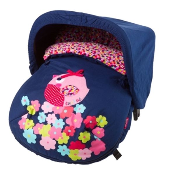 

baby winterstroller carry cot cotton padded out warm sleeping bag basket 80cm