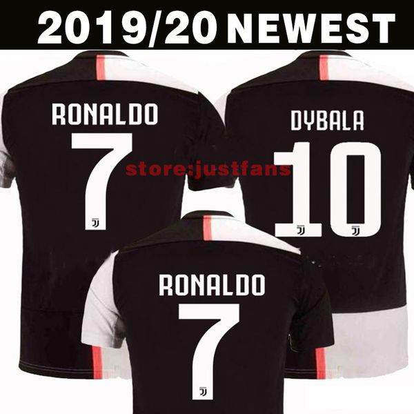 

New 2019 ronaldo juventu occer jer ey 18 19 20 juve 2020 home away dybala higuain buffon cami eta futbol cami a maillot football hirt