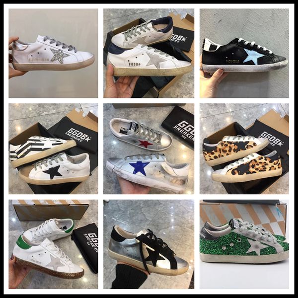 

2019 italy brand golden old tyle de igner fa hion neaker luxury genuine leather men women ca ual hoe goo e trainer uper tar yy 06