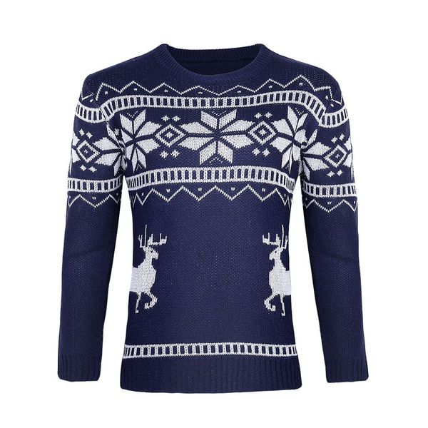 

jaycosia new christmas men sweater knitwear floral print streetwear jersey pull homme vintage sweater pullovers 1119, White;black