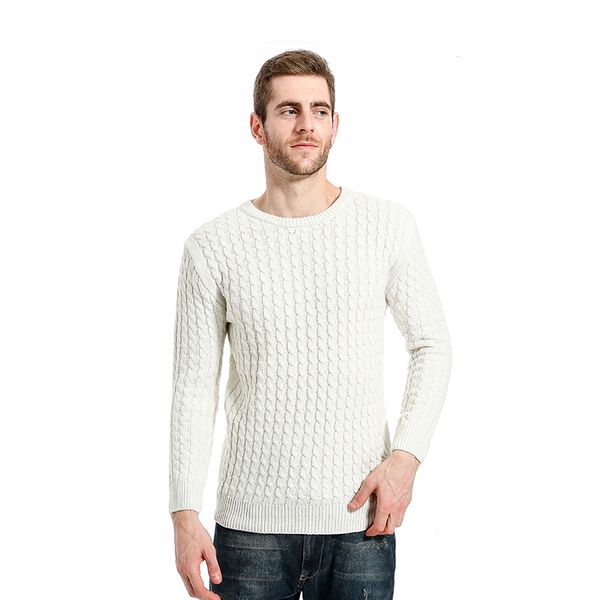 

casual sweaters male pullover smart fashion autumn slim windproof o-neck bottoming shirts homme men solid sweater 2020, White;black