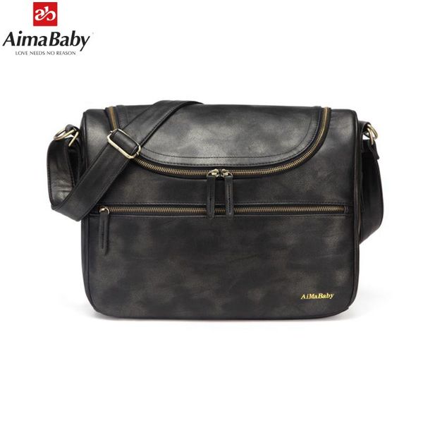

aimababy baby diaper bag large-capacity fashionable mother's maternity bag baby stroller nappy mommy