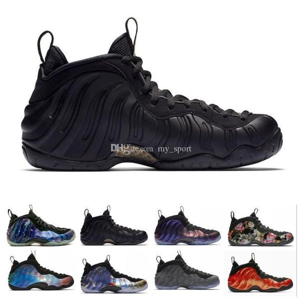 

foam pro one og penny hardaway men basketball shoes alternate galaxy release legion green rust pink denim dark stucco sport sneakers 8-12