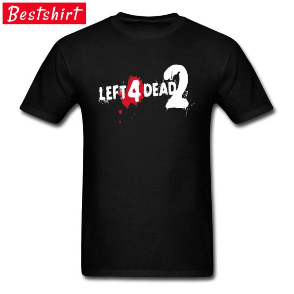 

the zombie tshirts left 4 dead 2 game funny t shirt dark carnival dead center swamp fever black gamer t-shirt boy, White;black