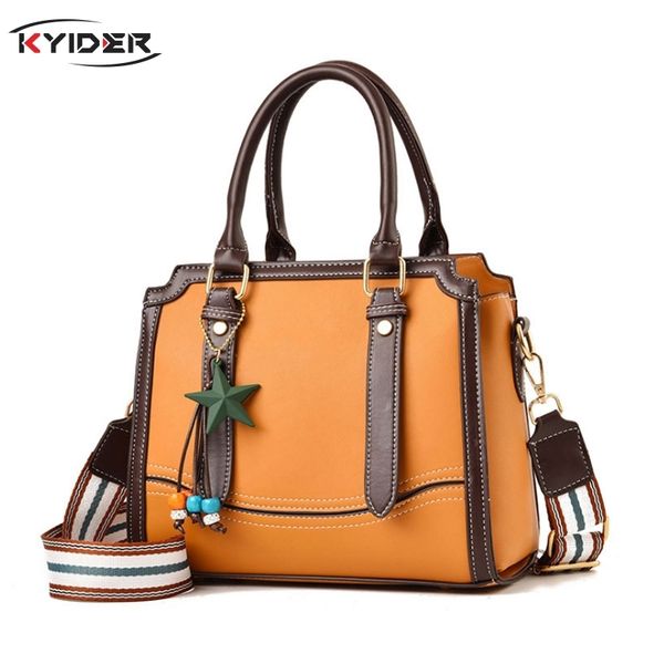 

женский celebrit crossbody рук totes женщины сумки кожа сумка star подвеска кисточкой вскользь известная марка женщины сумка kyider