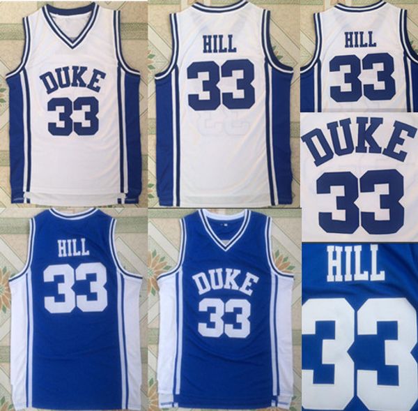 

Duke Blue Devils 33 Grant Hill College Basketball wears Jerseys All Stitched College University wears Jersey Shirts S-2XL Top Quality