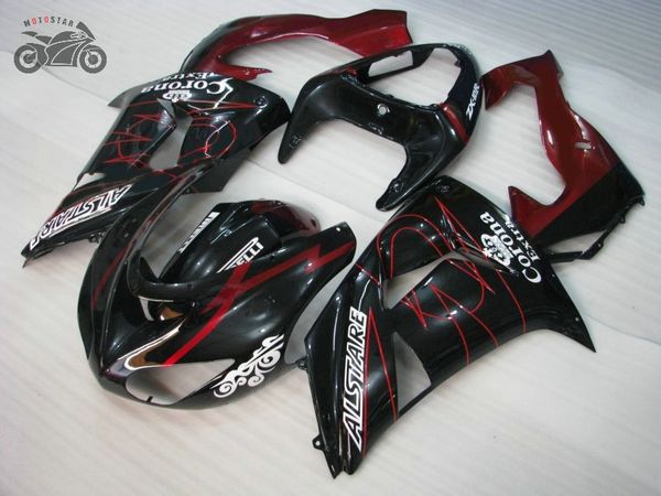 

creat your fairing parts for kawasaki ninja zx10r 2006 2007 red flames motorcycle chinese fairings set zx 10r 06 07 zx-rr zx-10r
