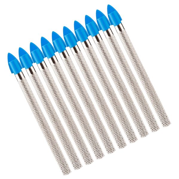 

masonry drill bits set tile drilling tool glass hole opener for concrete ceramic tile mirror porcelain marble 6/8/10/12mm 10pcs