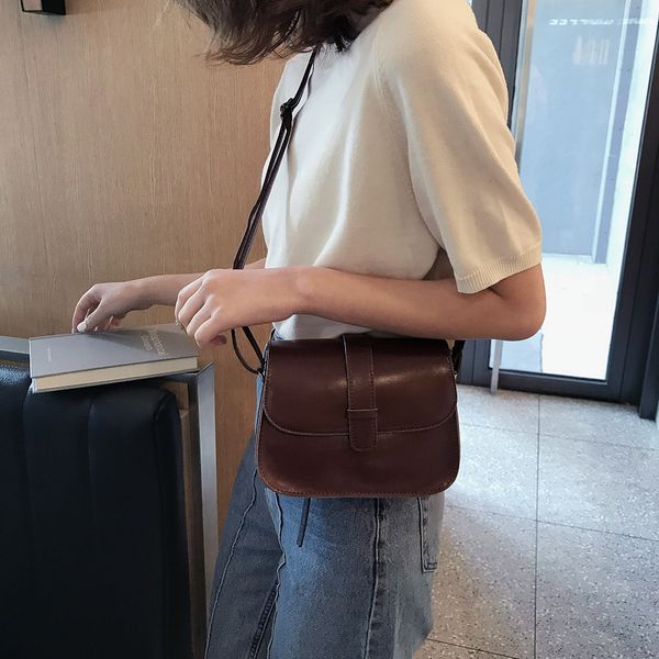 

ocardian handbag simple fashion women leather handbag female mini square bag new elegant shoulder bag dropship may8